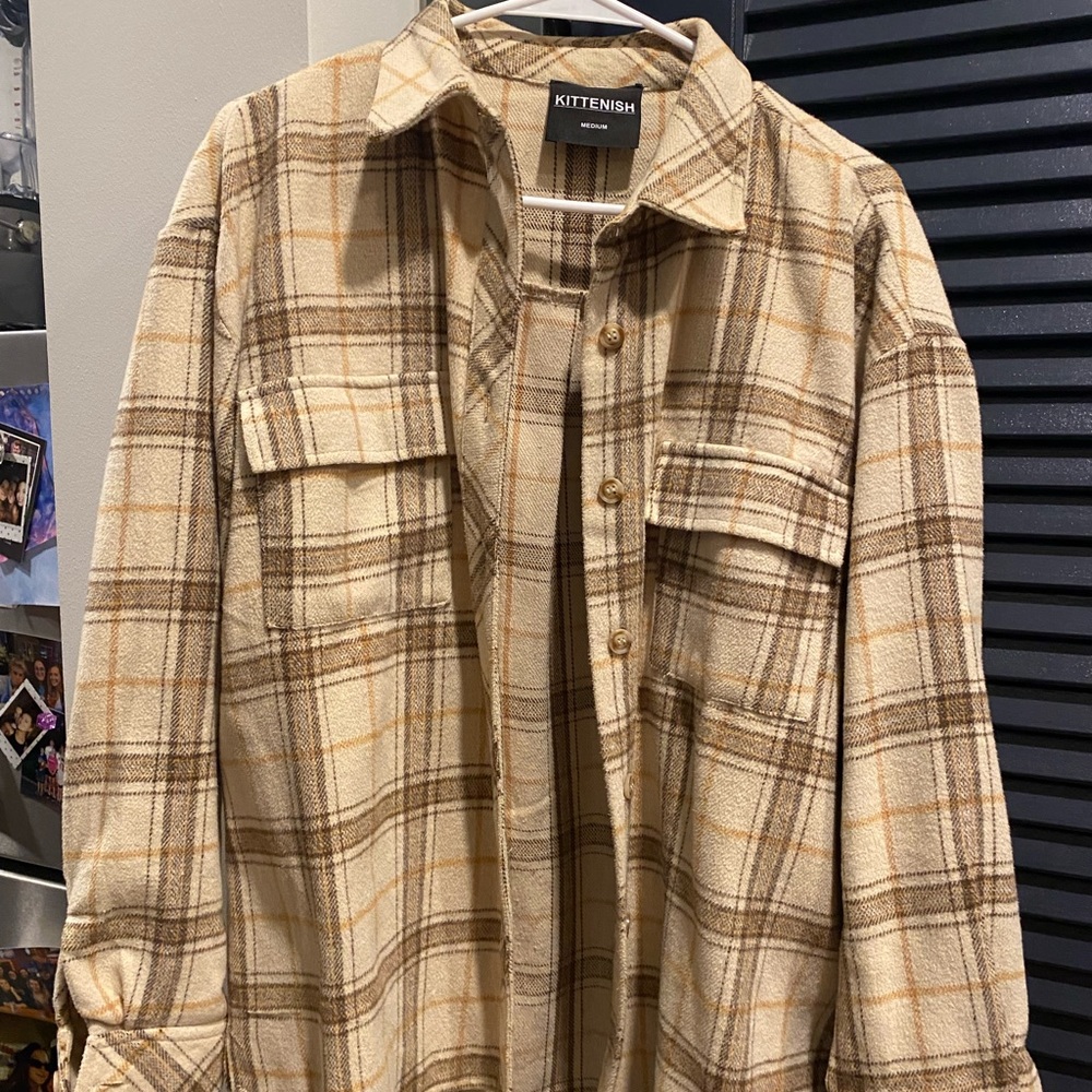 Kittenish Plaid Shacket